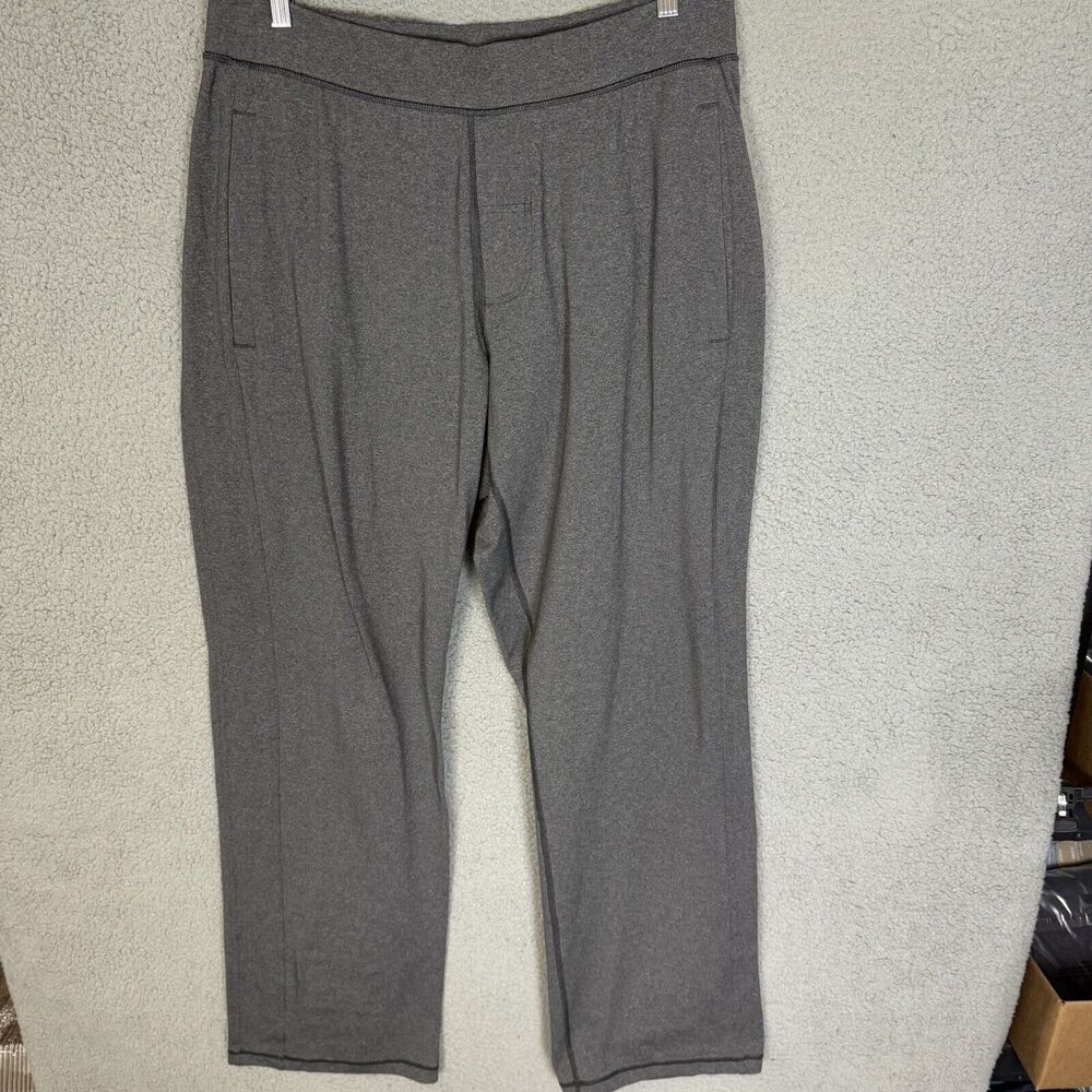 Lululemon Pants Mens Large Gray Kung Fu Sweat Lounge Stretch Straight Leg